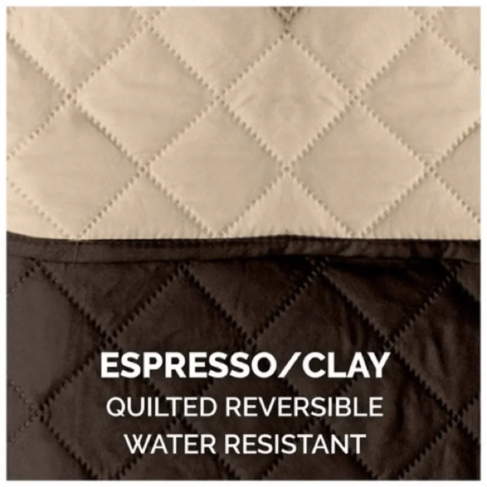 FurHaven Quilted and Reversible Furniture Protector for Sofa